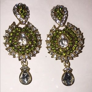 Green Earrings